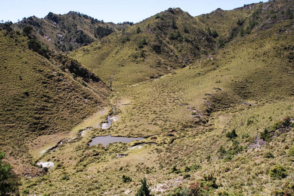 South Section 3 (南三段), the Challenging Hiking Trail that Traverses the Core of Formosa near Danda River Source Campsite