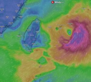 The Full Text of "Hiking Safety in Taiwan" typhoon southwesterly flow
