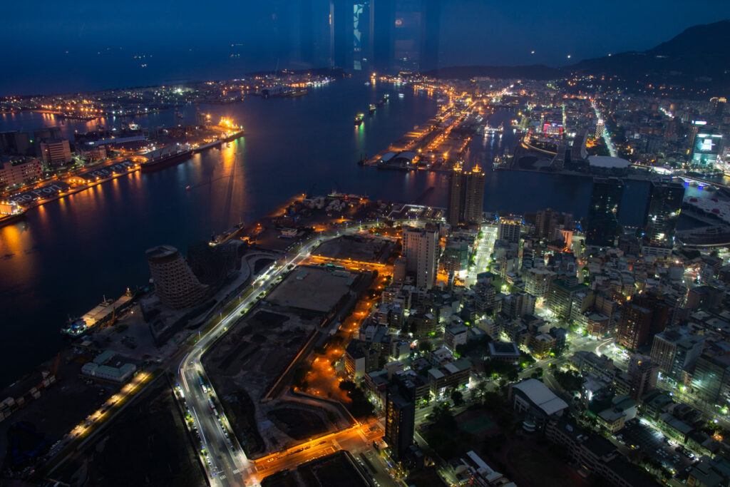 Kaohsiung 85 Sky Tower (高雄85大樓), the Most Prominent Skyscraper of the City Kaohsiung 85 Sky Tower
