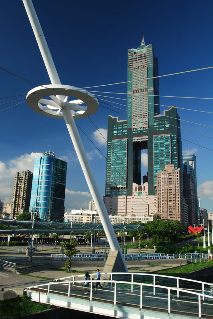 Kaohsiung 85 Sky Tower (高雄85大樓), the Most Prominent Skyscraper of the City Kaohsiung 85 Sky Tower