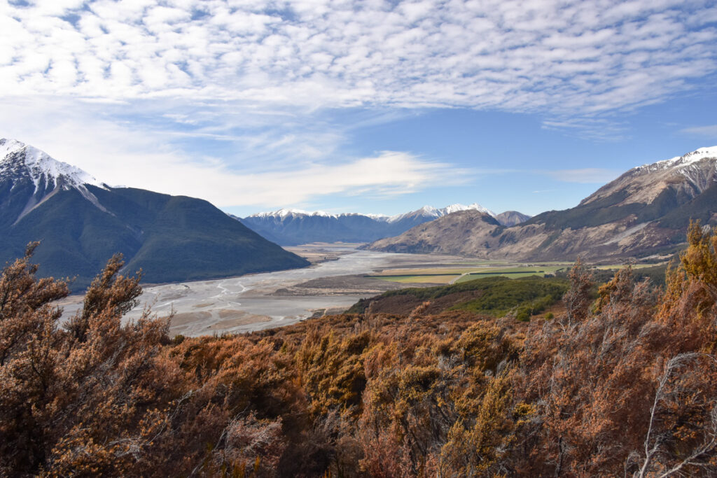 Nice view over Waimakariri River