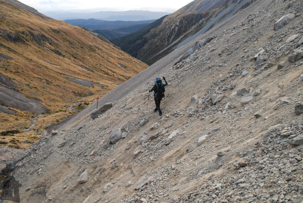 Apart from a short missing section of the trail, the last day of the trip did not bring much excitement.