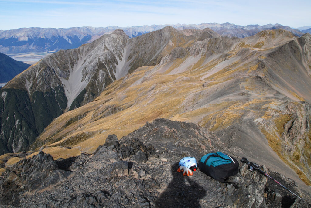 Mt. Bealey - Avalanche Peak Traverse; the Exciting but not Extreme Off-Trail Hiking in Arthur's Pass National Park Overlooking the route I hiked at the summit of Avalanche Peak