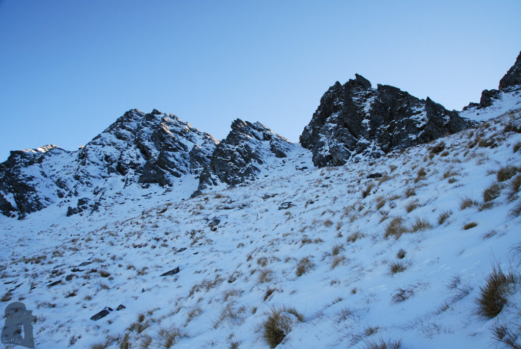 Sentinel Peak, the Summit on the Serrated Ridge Overlooks Lake Hāwea and Lake Wānaka Sentinel Peak
