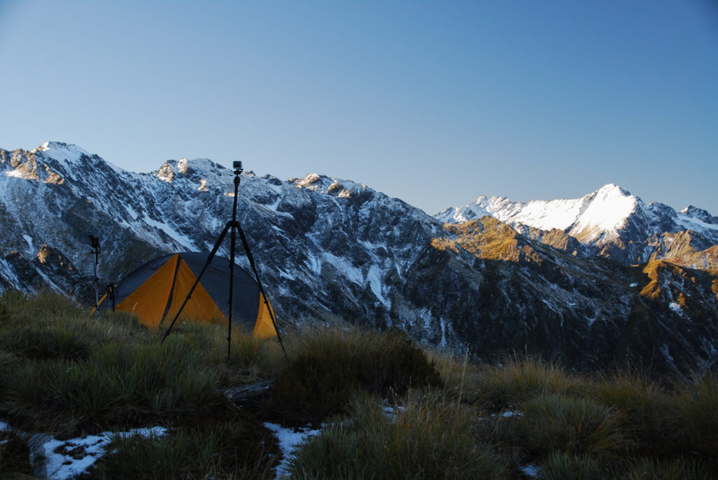 Sentinel Peak, the Summit on the Serrated Ridge Overlooks Lake Hāwea and Lake Wānaka Sentinel Peak