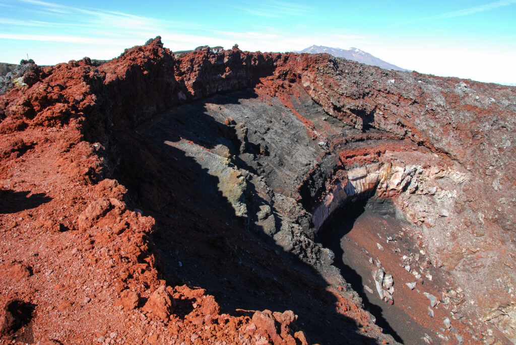The crater of Mount Ngauruhoe
