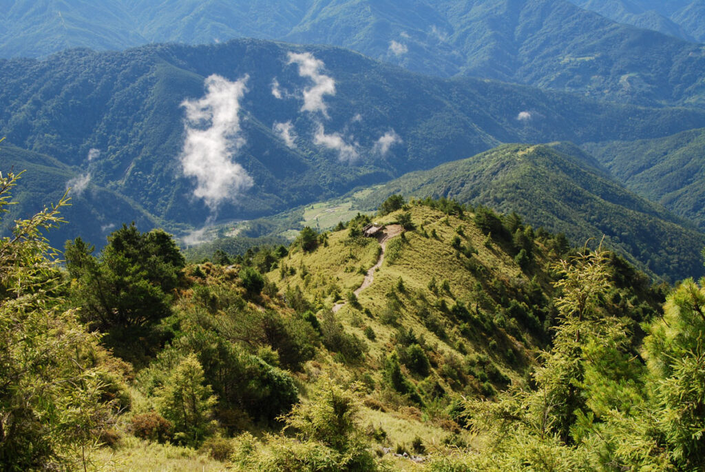 Xue Mountain Trail, a popular and easy-grade hike from Wuling Farm
