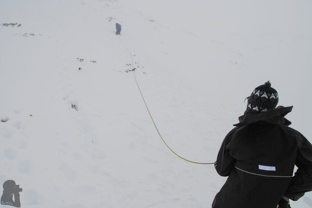 Xueshan snow training