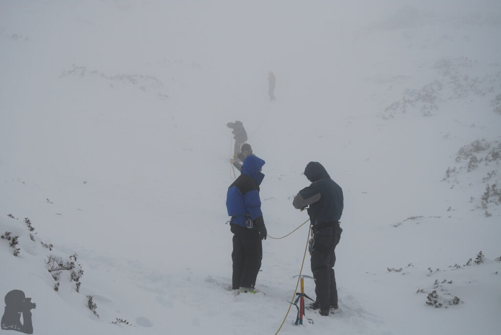 Xueshan snow training