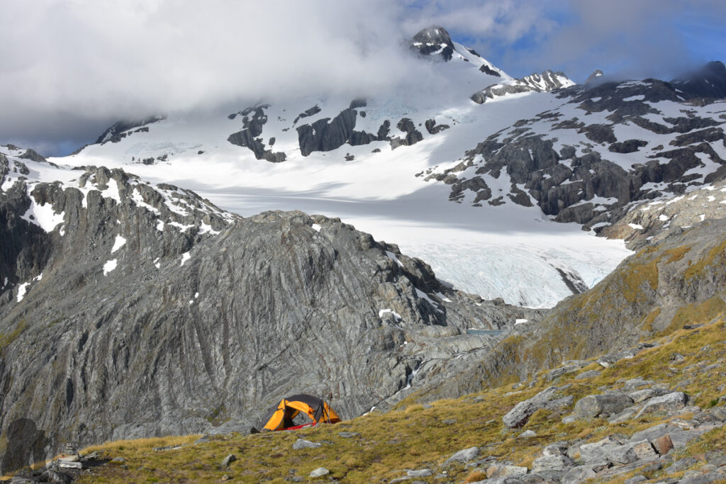Beyond the Brewster Hut, the Breathtaking Mt. Armstrong and Terminal Lakes of Brewster Glacier Brewster Glacier