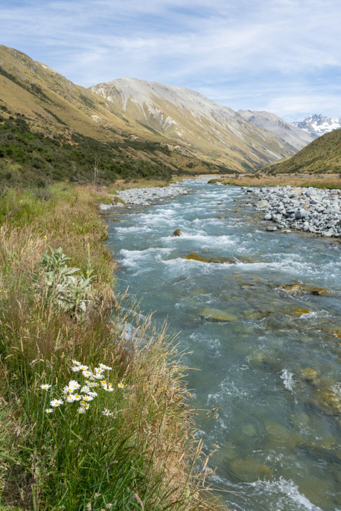 Cameron Hut, a Strenuous Hike to the Remotest Hut in Canterbury Cameron River