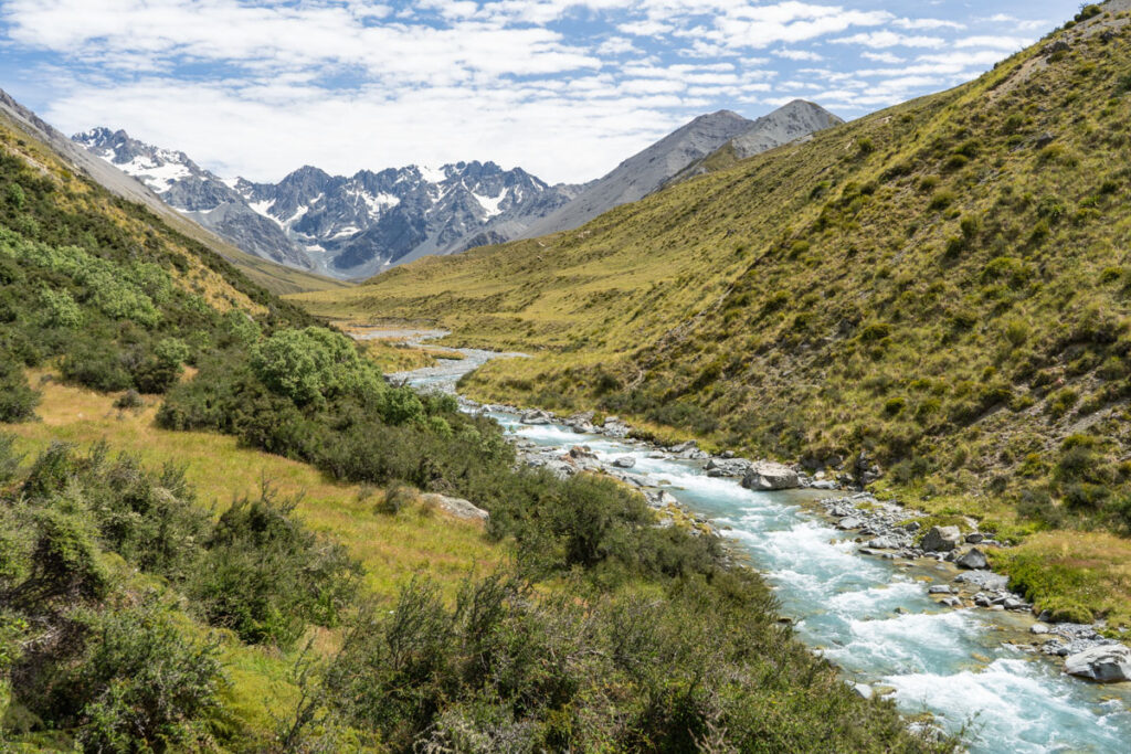 Cameron Hut, a Strenuous Hike to the Remotest Hut in Canterbury Cameron Hut Route