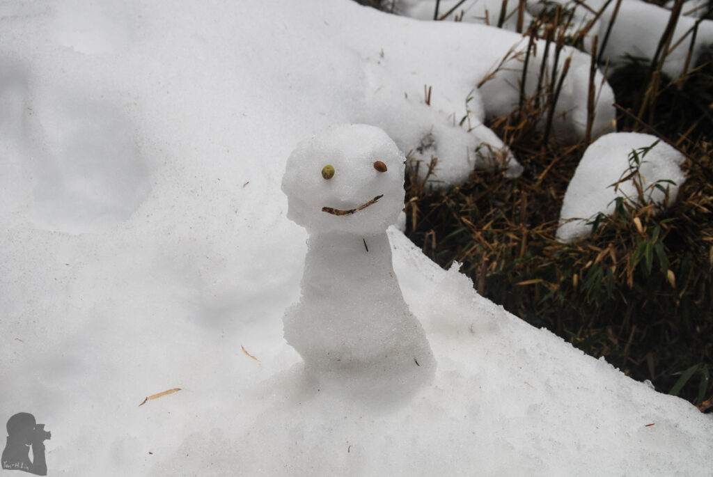 Dabajianshan (大霸尖山), the Iconic High Mountain with the Imposing Summit snowman