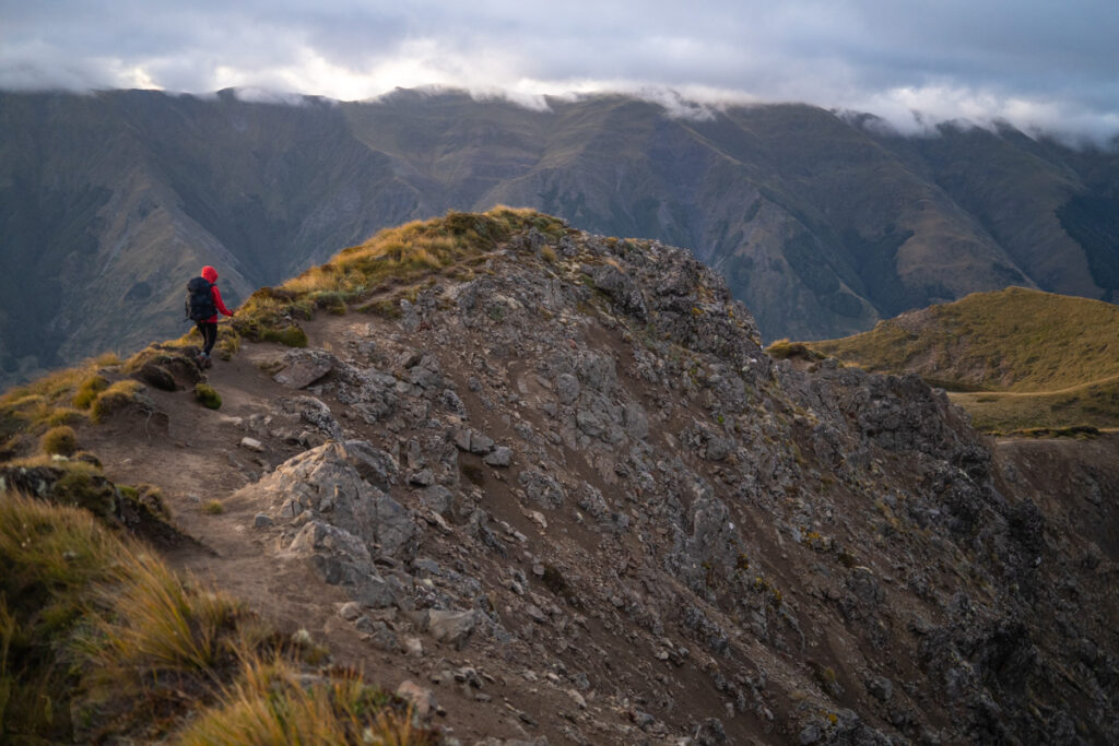 Faust, Libretto Range, Camp by its Colorful Tarns on the Ridge The morning we returned.