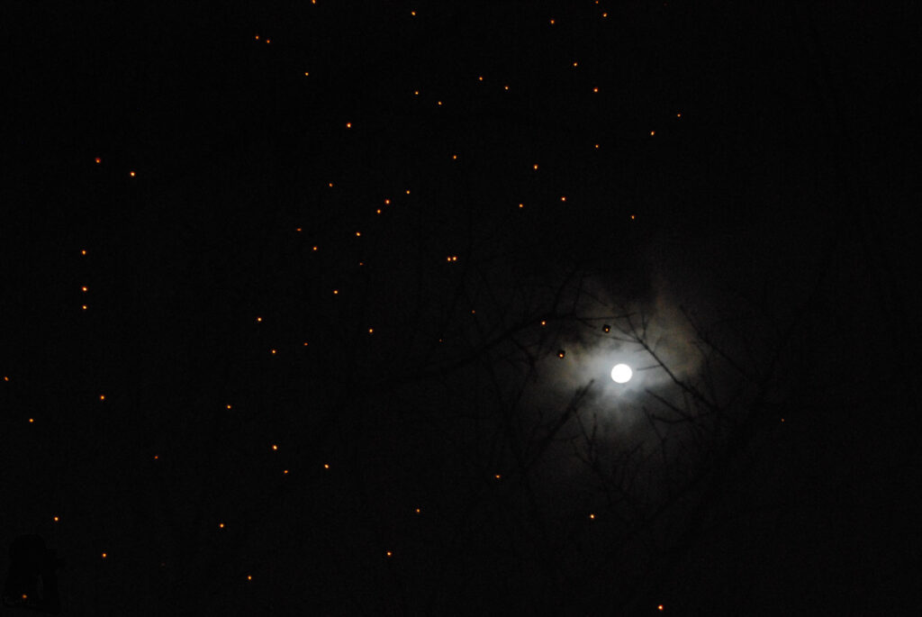 Jingtong (菁桐), a Small Town under the Hovering Sky Lanterns sky lantern