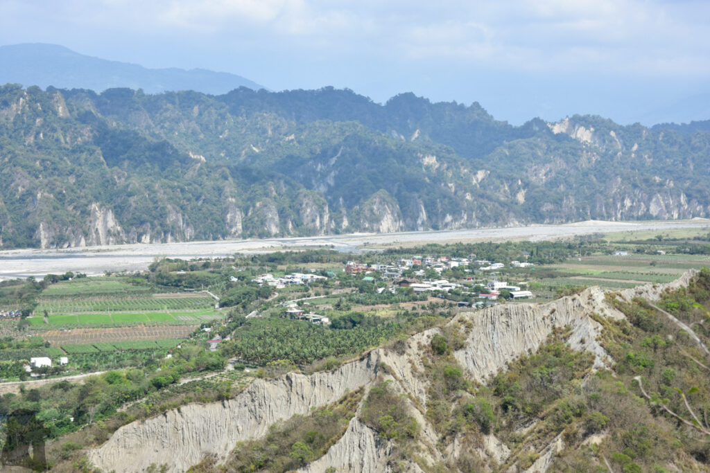 Liji Badlands (利吉惡地), Taitung; the Rugged and Barren Hills between Two Tectonic Plates Liji Badlands