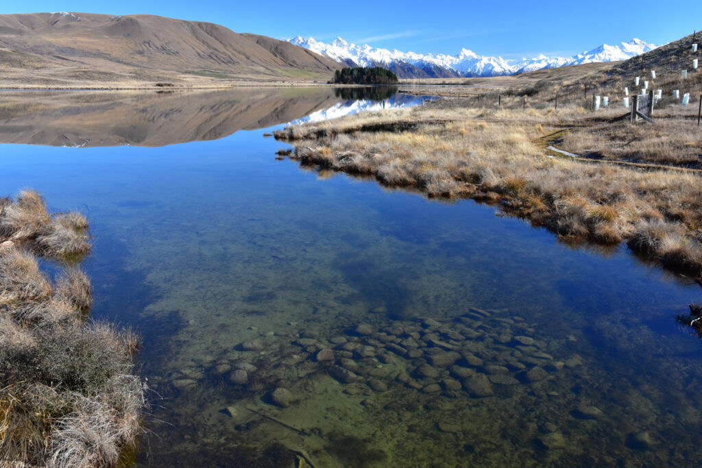 Mt. Guy & Lake Clearwater, Climb to the Vivid Snowy Scenery of Ashburton Lakes Lake Clearwater