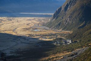 Mt. Cook Village in the morning