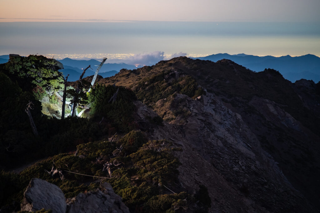 Nanhu North Peak in the evening
