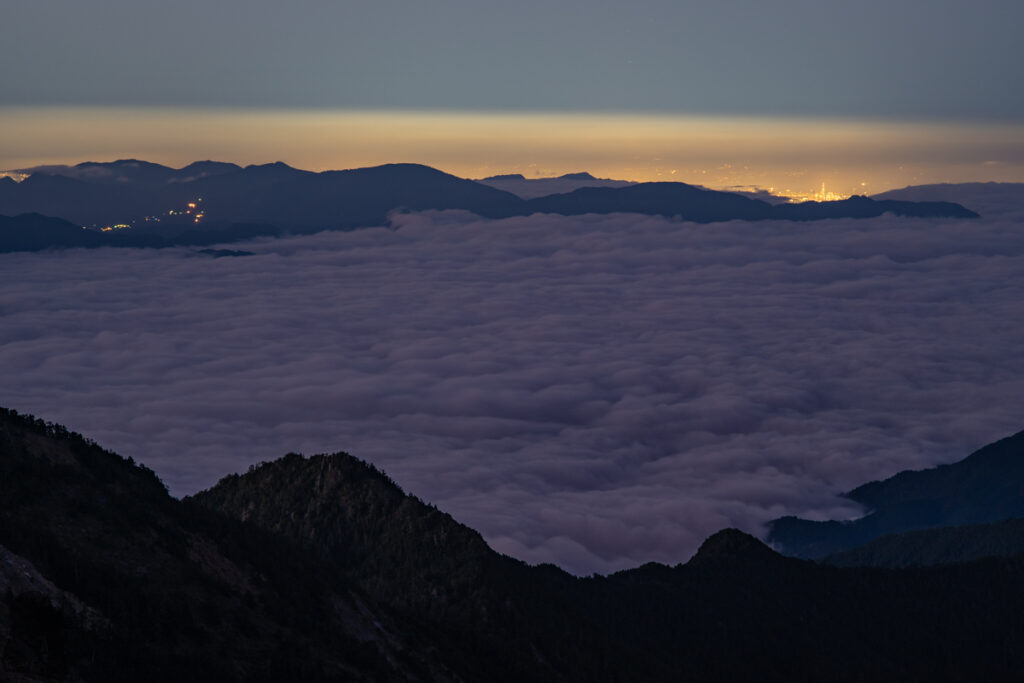 See Taipei 101 from Nanhu North Peak
