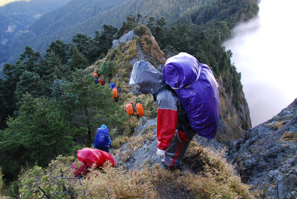 North Section 2 (北二段), the Trail on the Formidable Ridge with Ominous Names North Section 2