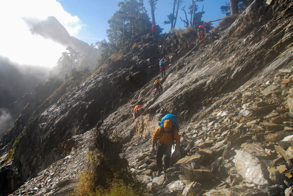 North Section 2 (北二段), the Trail on the Formidable Ridge with Ominous Names North Section 2