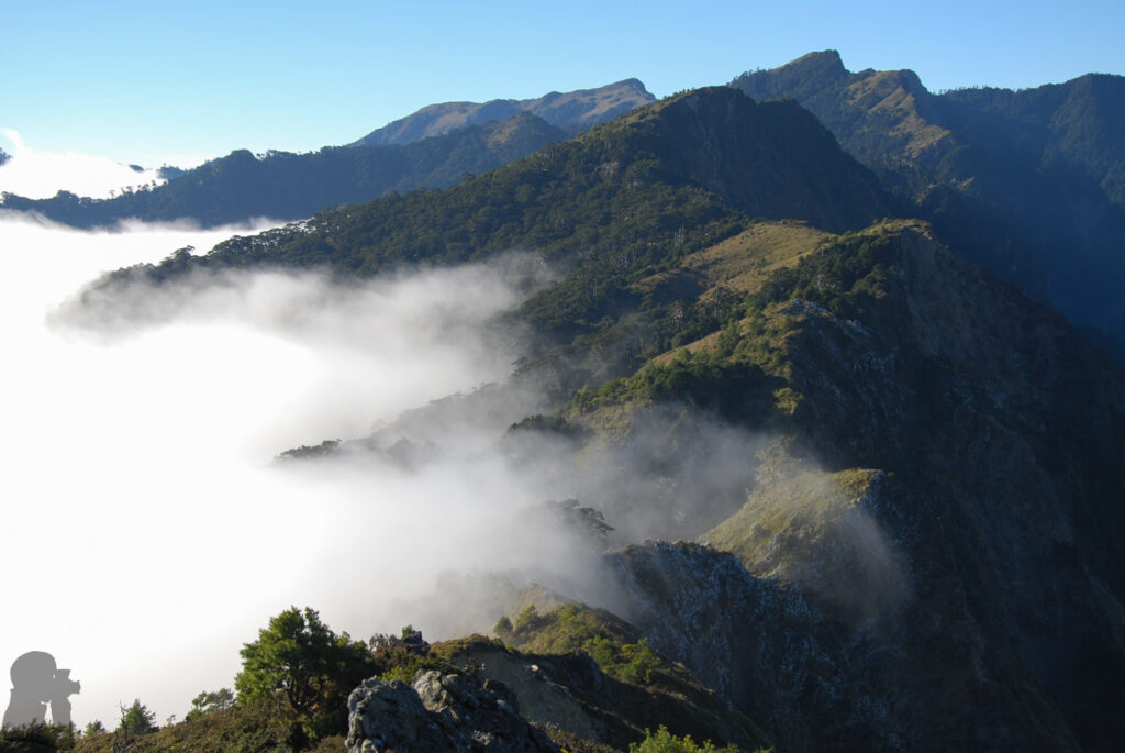 South Section 1 (南一段), the Alpine Trail in Southern Taiwan that Traverses the Splendid Cloud The remaining leg to Beinanzhushan