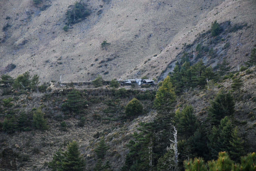The ruin of Dashueiku Station (大水窟駐在所)