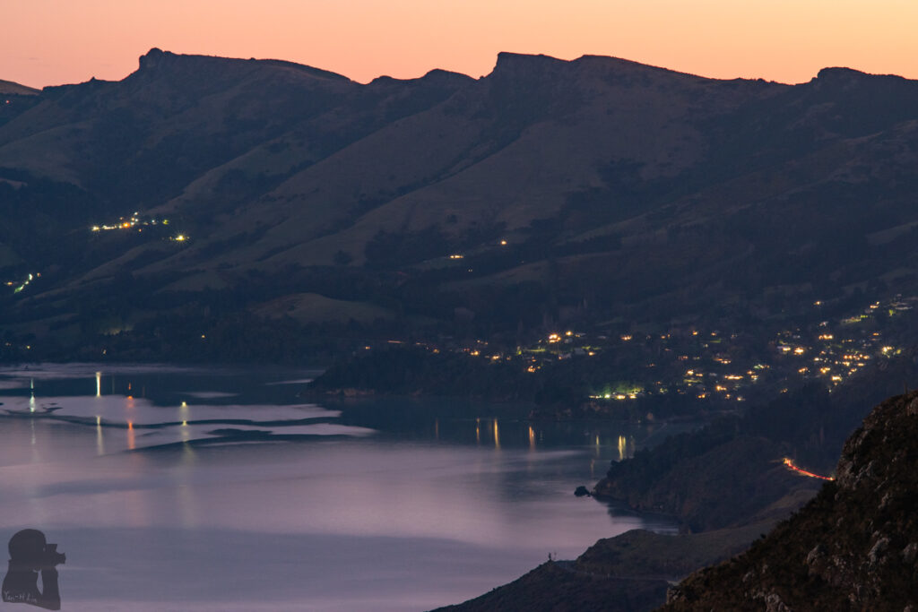 Te Moenga-o-Wheke / The Tors, the Prominent Peak on Port Hills for Viewing the Panorama of Canterbury Lyttelton Harbour