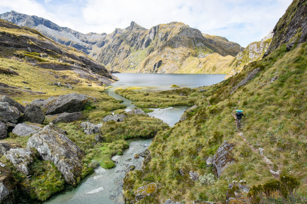 Valley of the Trolls / Lake Wilson, the Best Hidden Destination via Routeburn Track Leaving Lake Harris and Routeburn Track behind