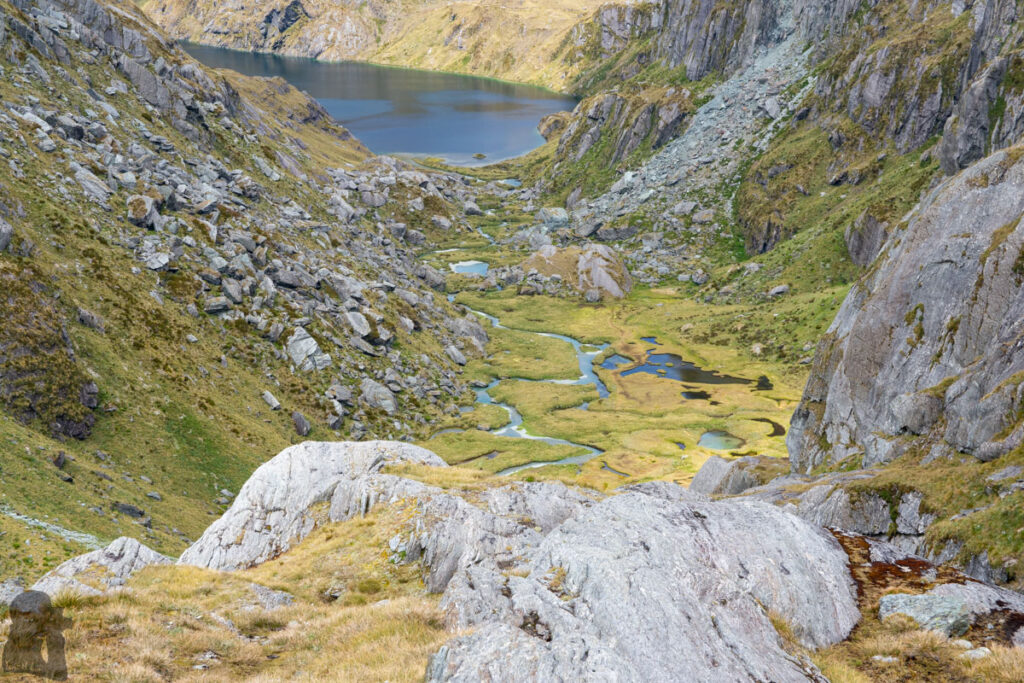 Valley of the Trolls / Lake Wilson, the Best Hidden Destination via Routeburn Track Overlooking Valley of the Trolls