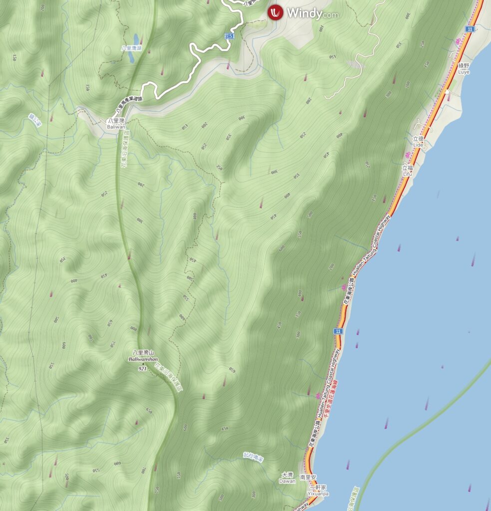 Baliwanshan map