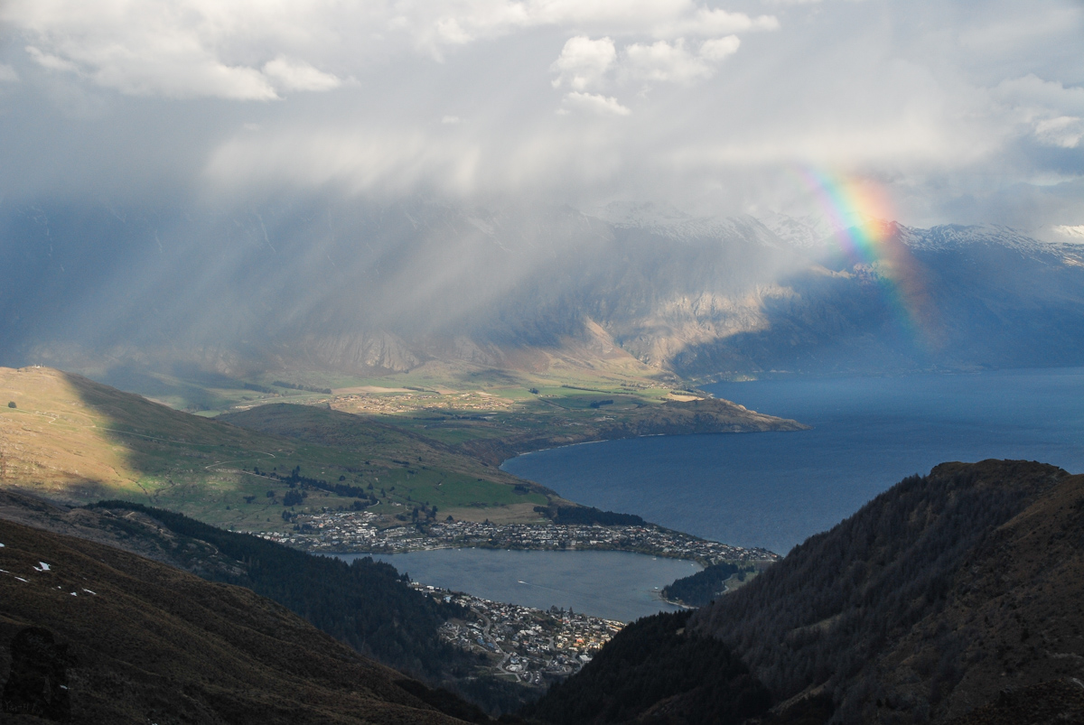 Magic dance of cloud over The Remarkables