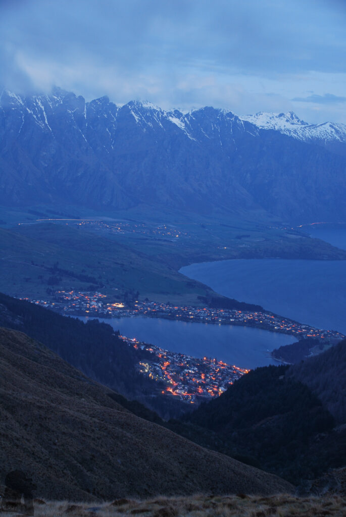 Ben Lomond; the Most Rewarding Climb to View Queenstown and Lake Wakatipu City light of Queenstown