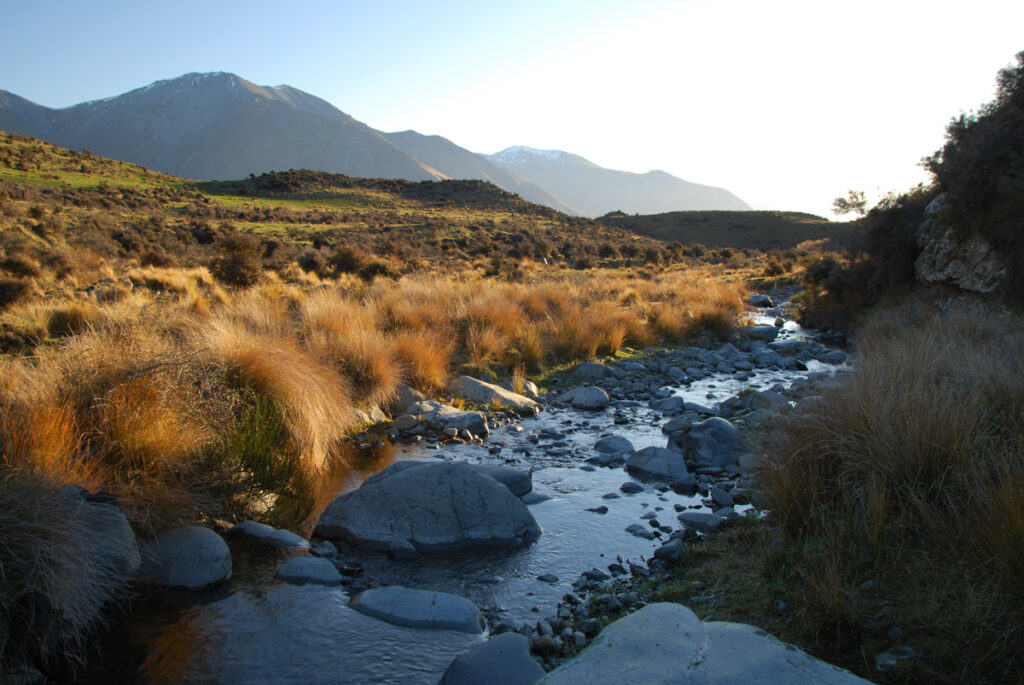 Big Ben, Big Ben Range, Overlook the Spectacular Rolling Hills of Canterbury Dry Acheron Track