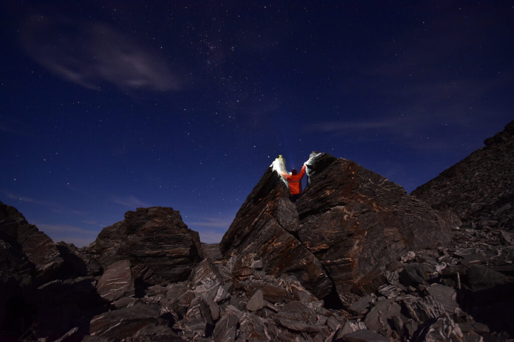 Camping on the Ridge of The Remarkables, Under the Majestic Double Cone The Remarkables