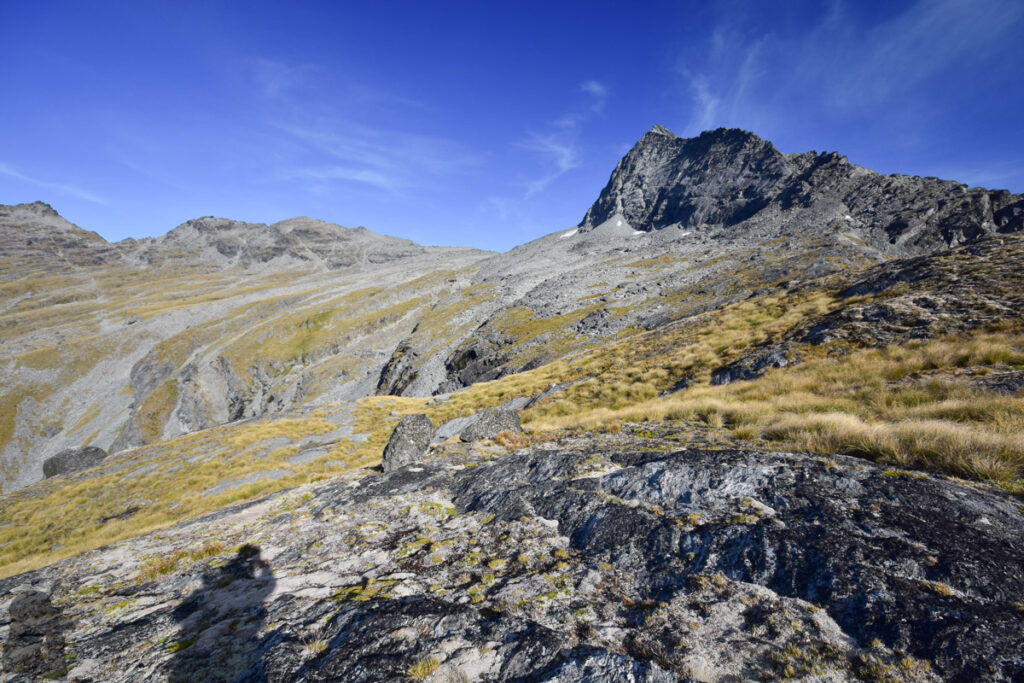 Camping on the Ridge of The Remarkables, Under the Majestic Double Cone Toward Double Cone
