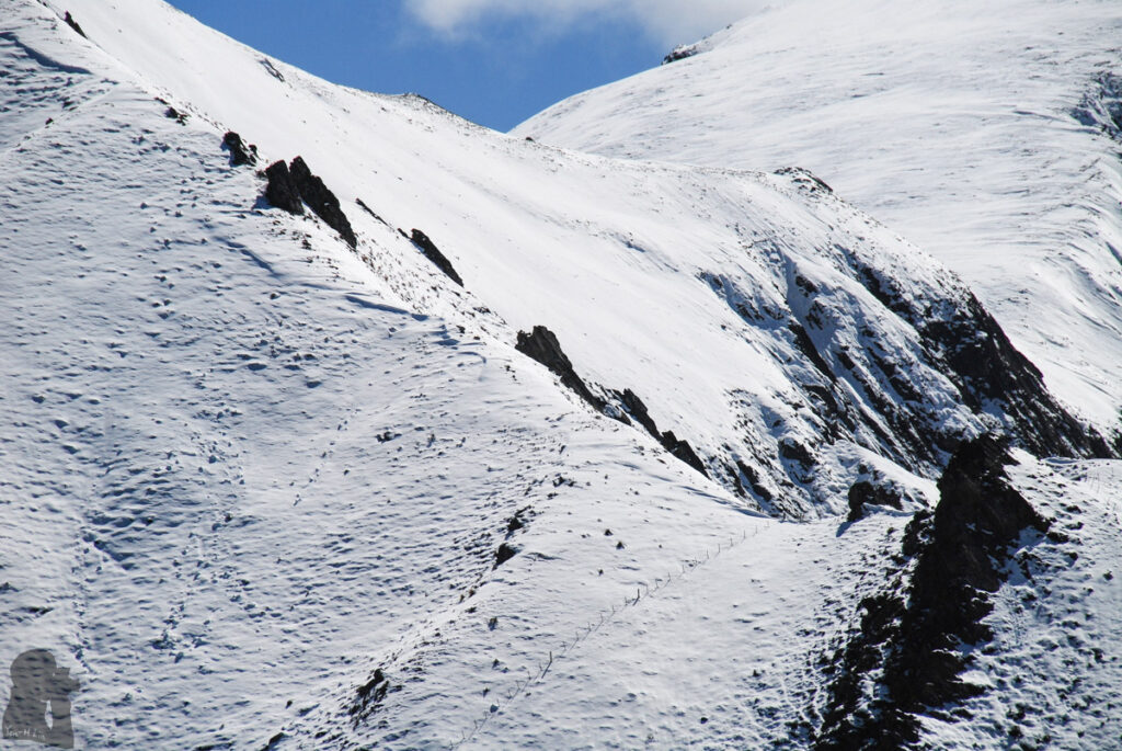 Corner Peak, the Prominent Pyramid Towering up above Lake Hāwea Corner Peak Route