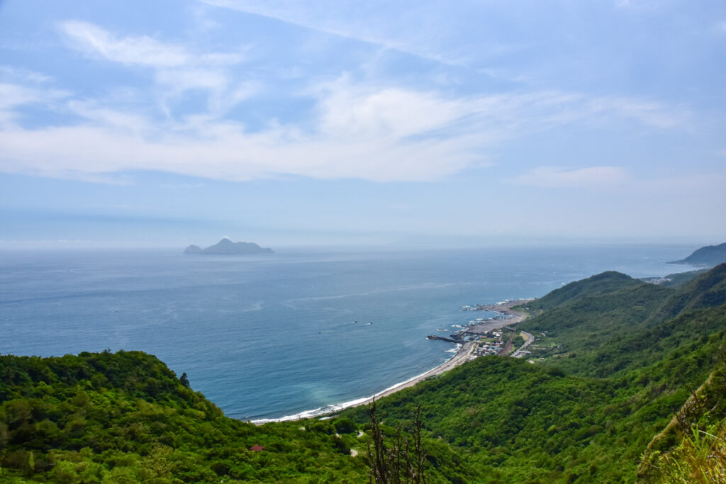 Guishan Island (龜山島), the Giant Turtle Off the Coast of Yilan Overlooking Guishan Island from Caoling Historic Trail (草嶺古道)