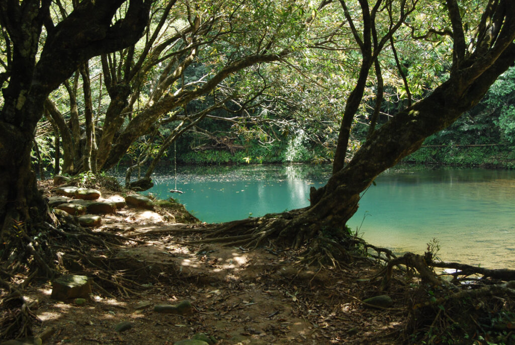 Lingering by the Shinning Green Water of Hubaotan (虎豹潭), Shuangxi Hubaotan (Hubao Pond 虎豹潭)