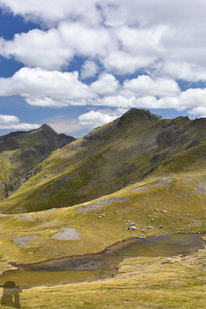 Camping under The Apprentice, via Lewis Tops Track The view toward Lucretia