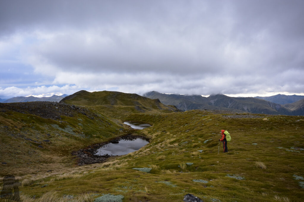 Camping under The Apprentice, via Lewis Tops Track Lewis Tops