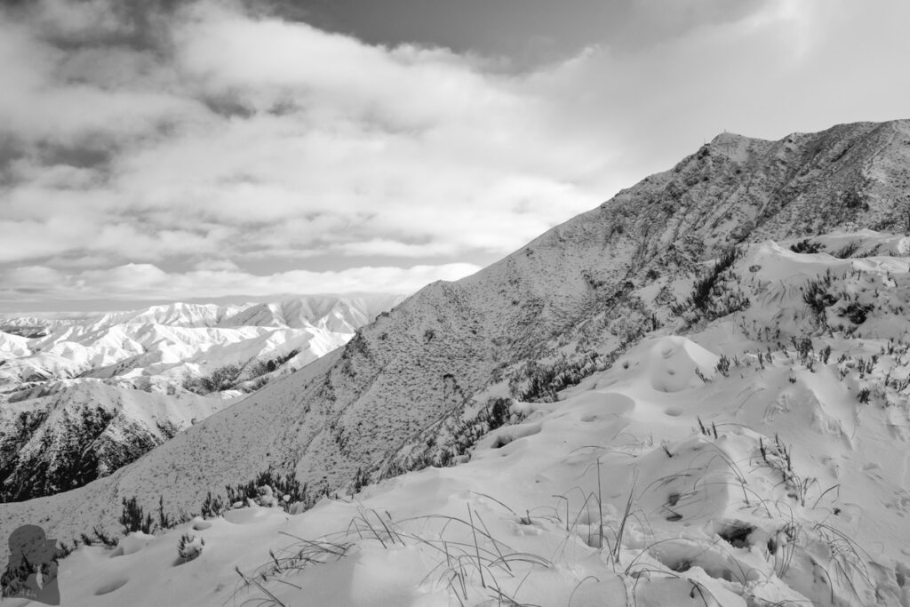 Little Mt Peel in snow