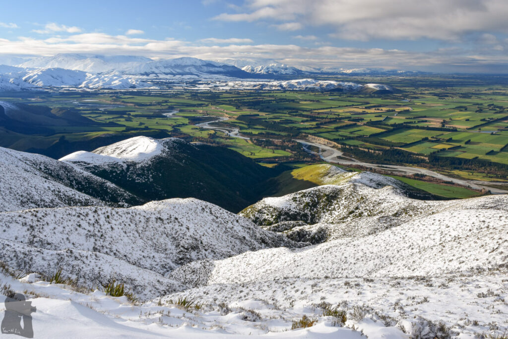 Little Mt Peel in snow