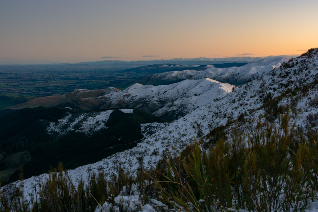 Little Mt Peel in snow