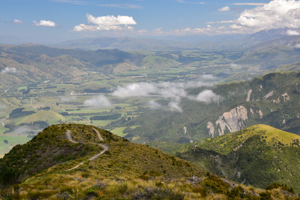 Mt. Fyffe, the Peak with the Bird's Eye View across Kaikōura Peninsula Mt Fyffe Track