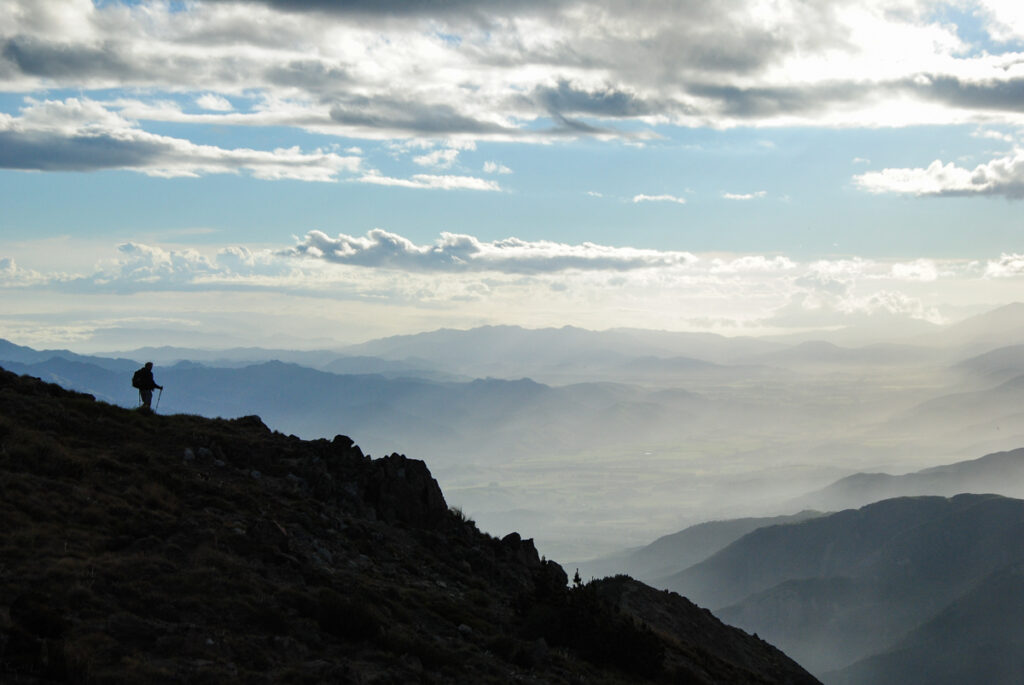 Mt. Fyffe, the Peak with the Bird's Eye View across Kaikōura Peninsula Mt Fyffe