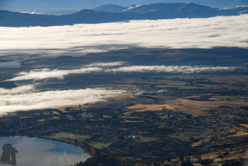 Roys Peak, the Summit with Amazing Scenery over Wānaka that No One Will Forget Early morning cloud started clearing out.