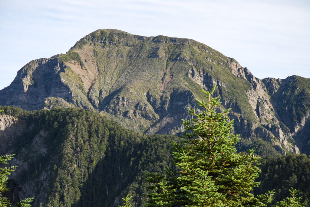 South face of Xueshan
